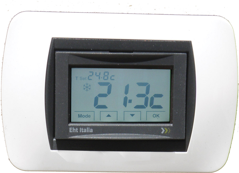 TERMOSTATO AMBIENTE TOUCH SCREEN E/I